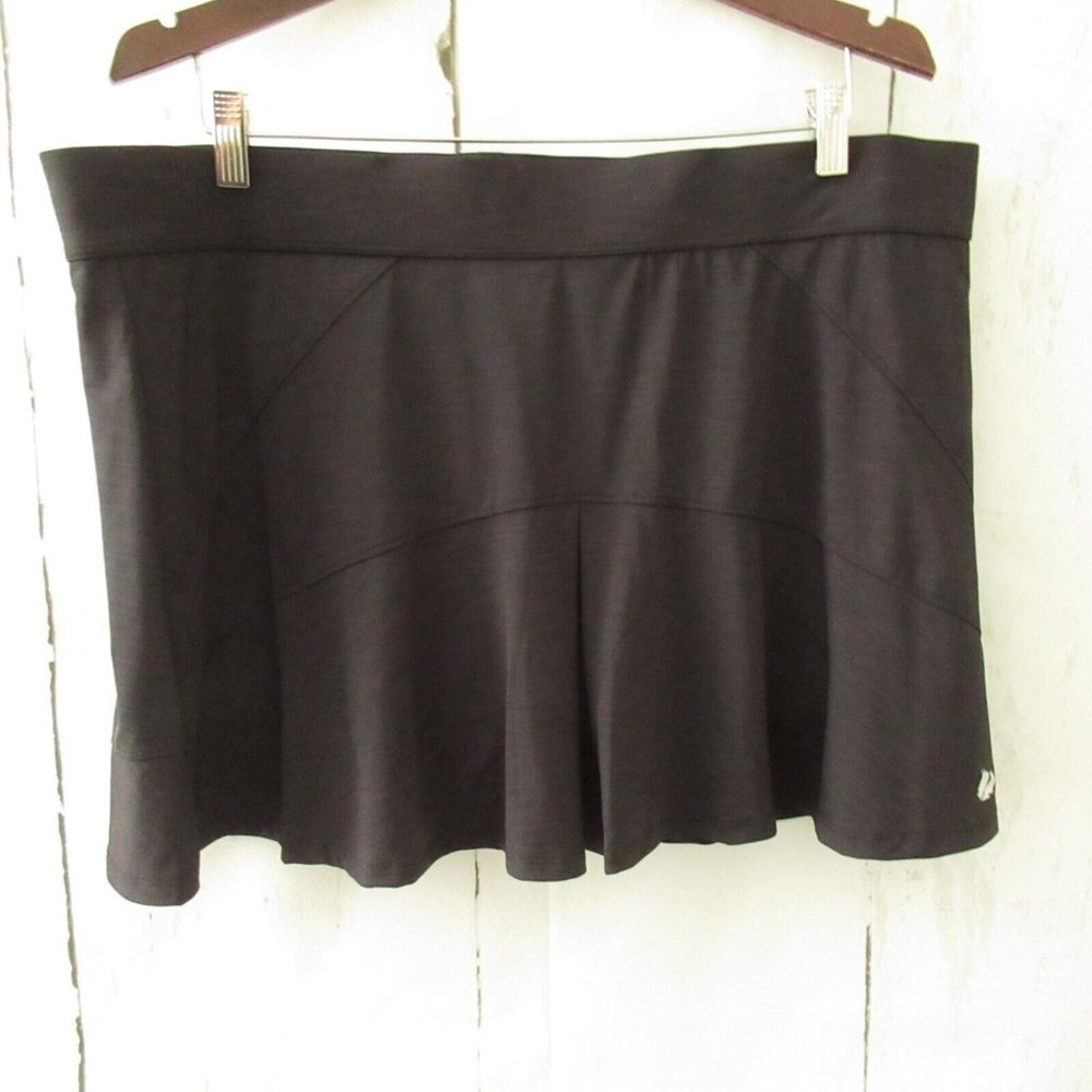 Eleven Venus Williams Shorts Skort XXL Black Running Tennis Golf Pockets